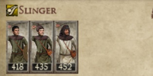 CROWN OF ARAGON KINGDOMS 1212AD NEW UNIT SLINGER INFANTRY IMAGE