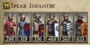 EMPIRE OF EPIRUS KINGDOMS 1212AD SPEAR INFANTRY IMAGE