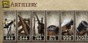 EMPIRE OF NICAEA KINGDOMS 1212AD NEW UNIT ARTILLERY IMAGE