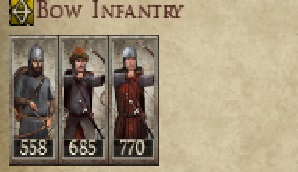 GRAND DUCHY OF LITHUANIA KINGDOMS 1212AD BOW INFANTRY IMAGE