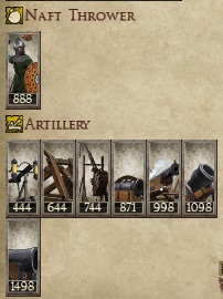 ILDEGIZID ALABEGATE KINGDOMS 1212AD NEW UNIT ARTILLERY IMAGE