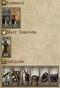 KHWARAZMIAN KINGDOMS 1212AD NEW UNIT ARTILLERY IMAGE