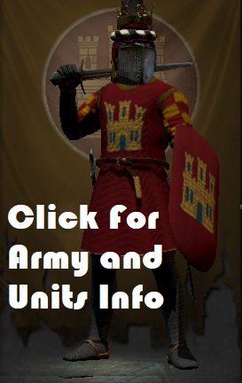 KINGDOM OF CASTILE KINGDOMS 1212AD MAIN UNIT PICTURE