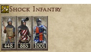 KINGDOM OF ENGLAND KINGDOMS 1212AD SHOCK INFANTRY IMAGE