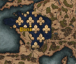 KINGDOM OF FRANCE KINGDOMS 1212AD START DIPLOMACY