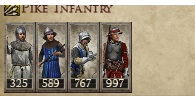 KINGDOM OF FRANCE KINGDOMS 1212AD PIKE INFANTRY IMAGE