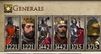 KINGDOM OF NAVARRE KINGDOMS 1212AD GENERALS IMAGE